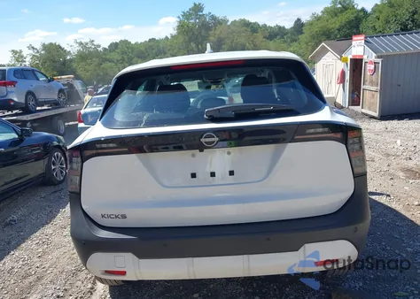 2025 Nissan Kicks S Fwd from USA, damaged, VIN 3N8AP6BA6SL313072